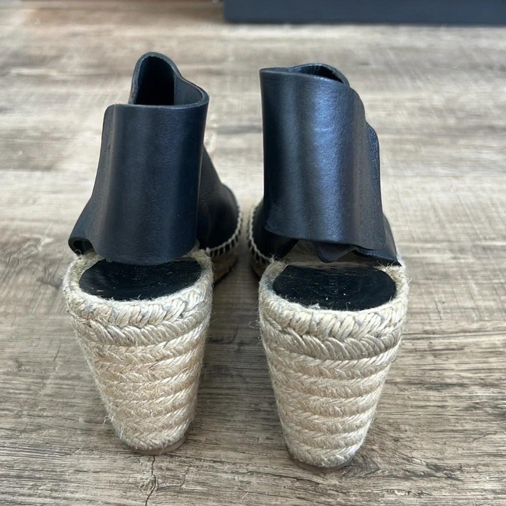 CELINE Espadrille Wedge Shoes 8